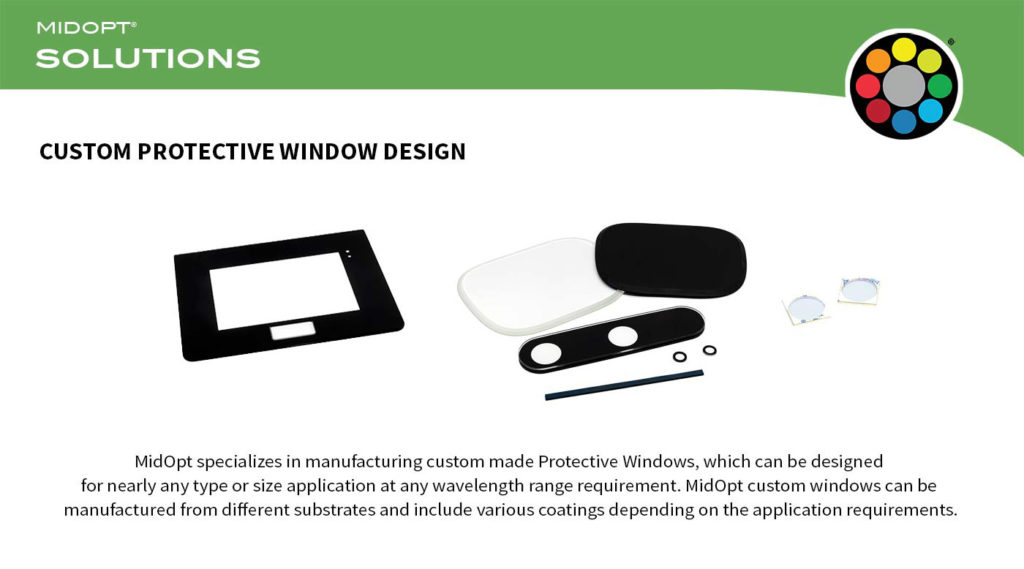 Custom Protective Window Design for Machine Vision